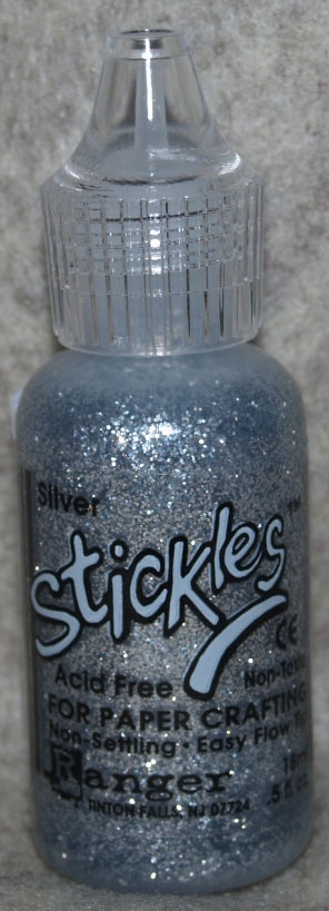Stickles glitterlim Silver 18 ml